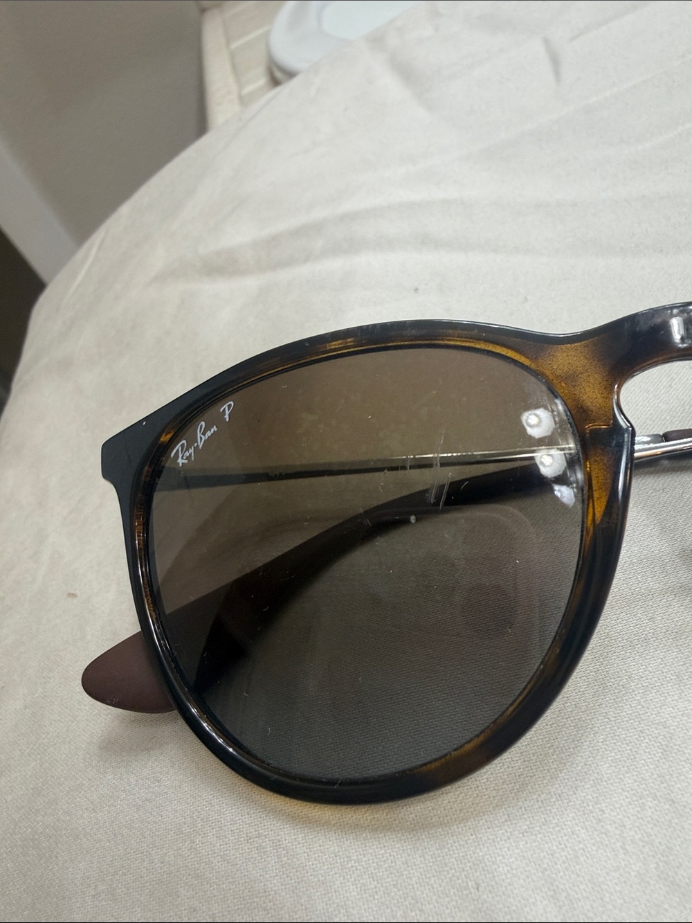 Ray-Ban Tortoiseshell Frame Sunglasses with Brown Lenses - Picture 2 of 5